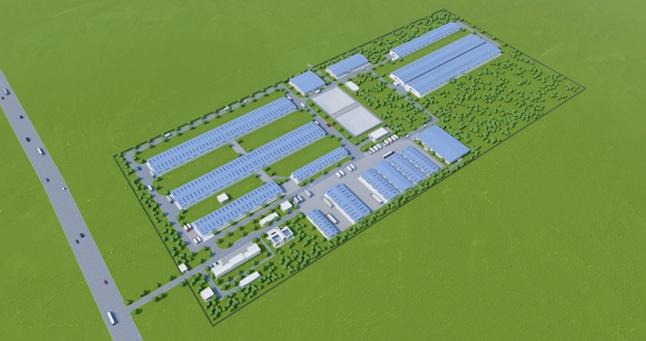 隆子县聂雄标准化奶牛养殖场一体化智能牧草工厂 高原特色旅游新地标